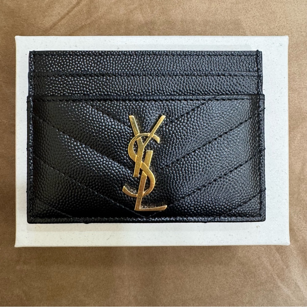 YSL Cassandre Card Case